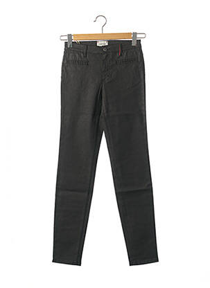 Pantalon slim negru COUTURIST femeie