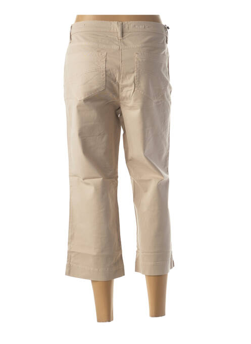 Pantalon trei sferturi croială dreaptă mărime normală bej COUTURIST femme