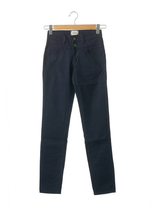 Pantalon slim albastru COUTURIST femeie