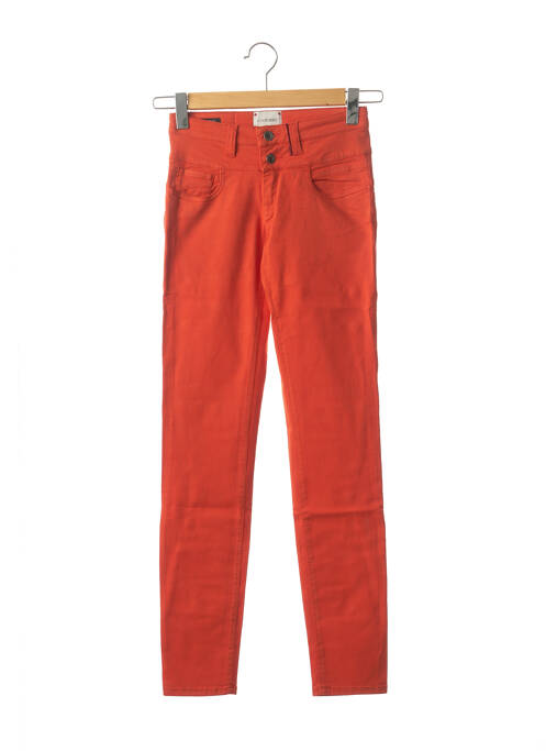 Pantalon slim portocaliu COUTURIST femeie