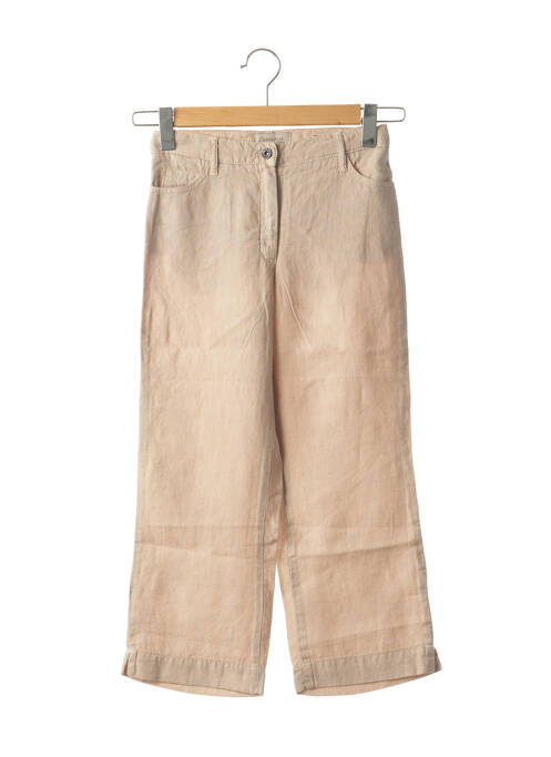 Pantalon trei sferturi bej COUTURIST femeie