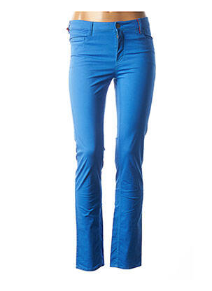 Pantalon slim albastru COUTURIST femeie
