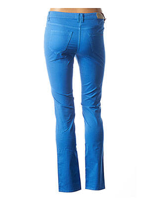 Pantalon slim talie joasă talie joasă albastru COUTURIST femeie