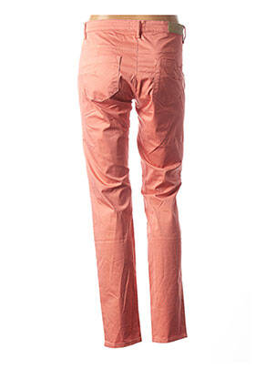 Pantalon slim talie joasă talie joasă portocalie COUTURIST femeie