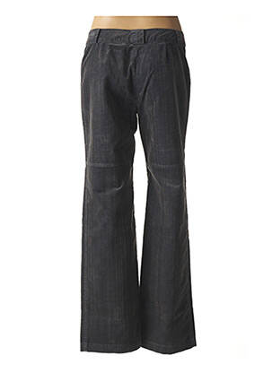 Pantalon larg închidere cu fermoar sub clapetă cu nasturi mărime normală albastru GENTLEMAN FARMER femeie