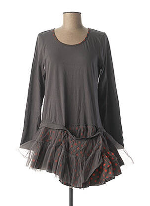 Tunică mâneci lungi gri RHUM RAISIN femeie