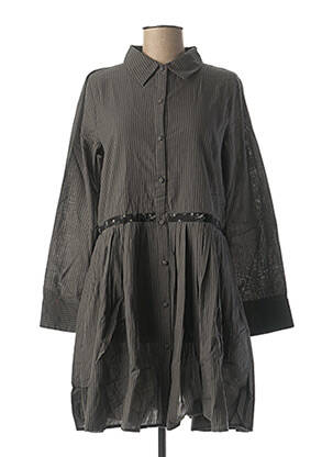 Tunică mâneci lungi gri RHUM RAISIN femeie