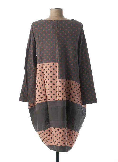 Rochie midi gri RHUM RAISIN femeie