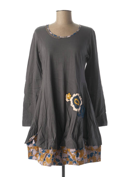 Tunică mâneci lungi gri RHUM RAISIN femeie