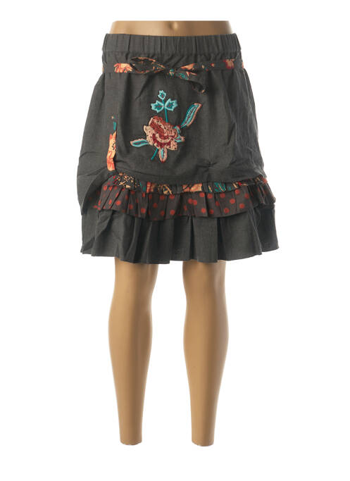 Fustă midi gri RHUM RAISIN femeie