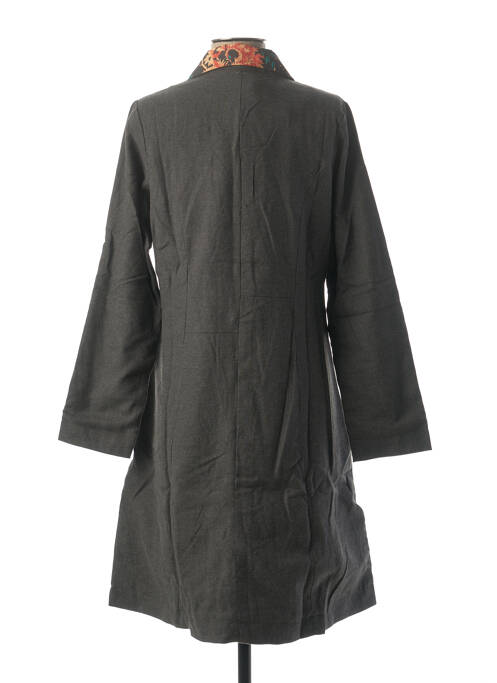 Palton lung gri RHUM RAISIN femeie