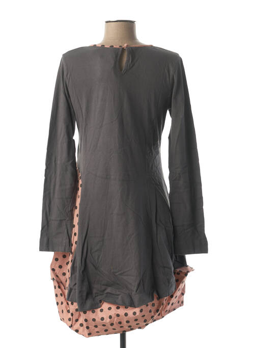 Tunică mâneci lungi guler rotund roz RHUM RAISIN femme