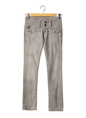 Pantalon slim gri LOIS femeie