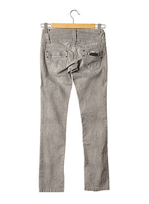 Pantalon slim talie joasă talie joasă gri LOIS femeie