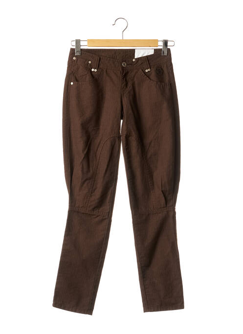 Pantalon drept maro DDP femeie
