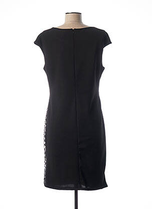 Rochie midi fără mâneci fără mâneci negru QUATTRO femeie