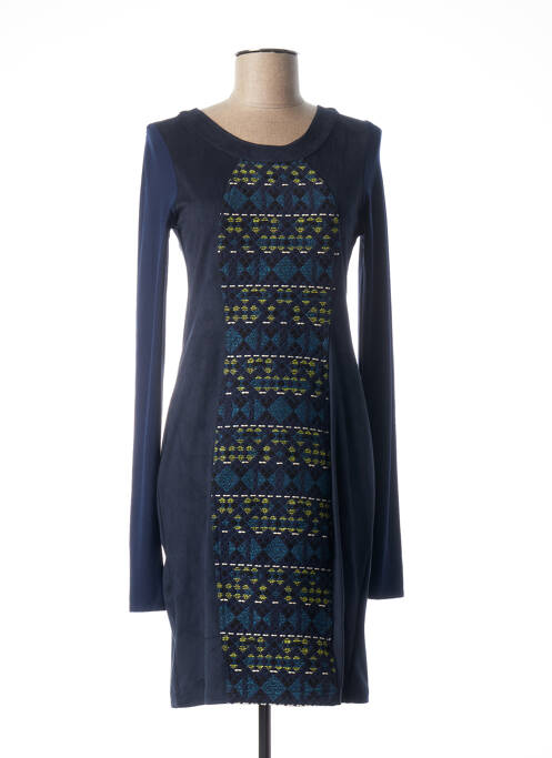 Rochie midi albastru QUATTRO femeie