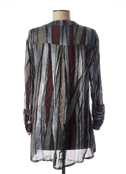 Tunică mâneci lungi gri QUATTRO femeie