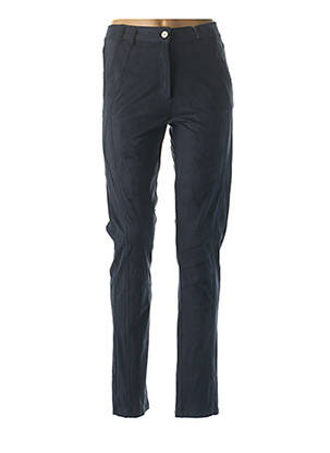 Pantalon slim albastru QUATTRO femeie