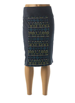 Fustă midi albastru QUATTRO femeie