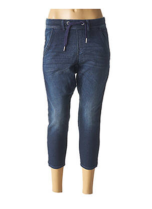 Pantalon trei sferturi elasticitate mărime normală albastru DR DENIM femeie