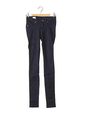 Blugi skinny țesătură brută mărime normală maro DR DENIM femeie