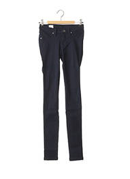 Blugi skinny țesătură brută mărime normală maro DR DENIM femme