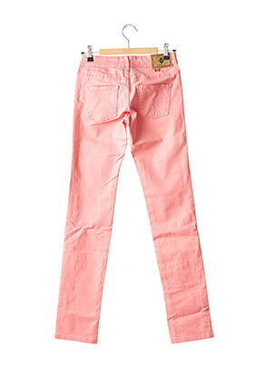 Pantalon slim talie joasă talie joasă roz CIMARRON femeie