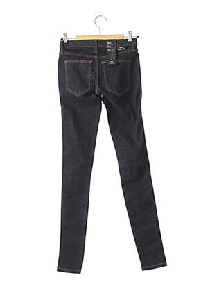 Blugi skinny țesătură brută talie joasă albastru DR DENIM femeie