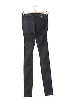 Jegging țesătură brută talie joasă albastru DR DENIM femeie