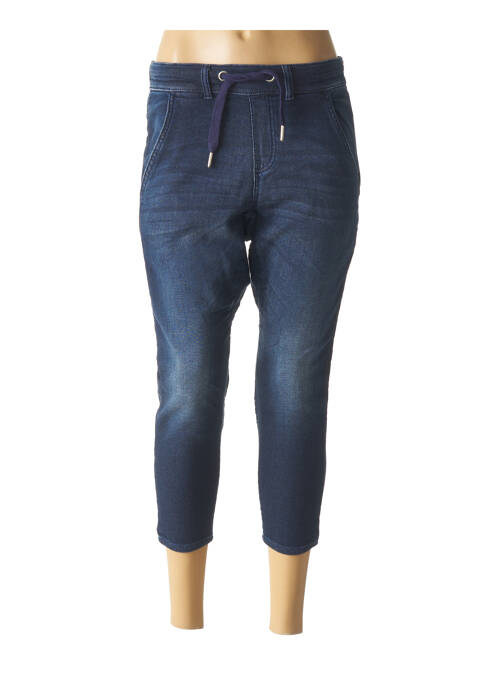 Pantalon trei sferturi albastru DR DENIM femeie