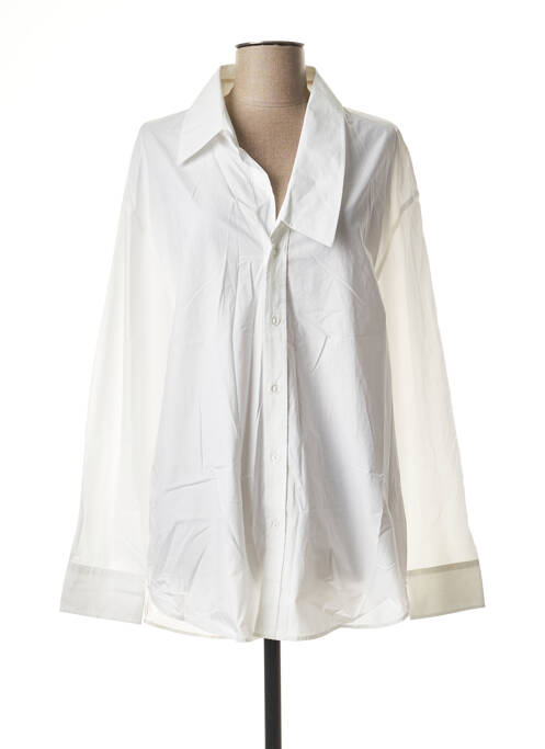 Cămașă cu mâneci lungi alb BACK bărbat