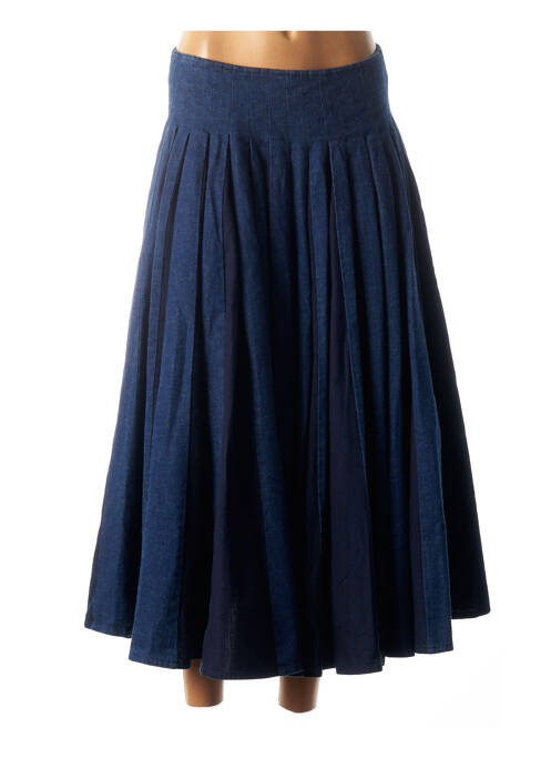 Fustă lungă albastru FAÇON JACMIN femeie