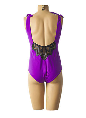 Costum de baie dintr-o singură piesă elasticitate violet SIMONE PERELE femeie