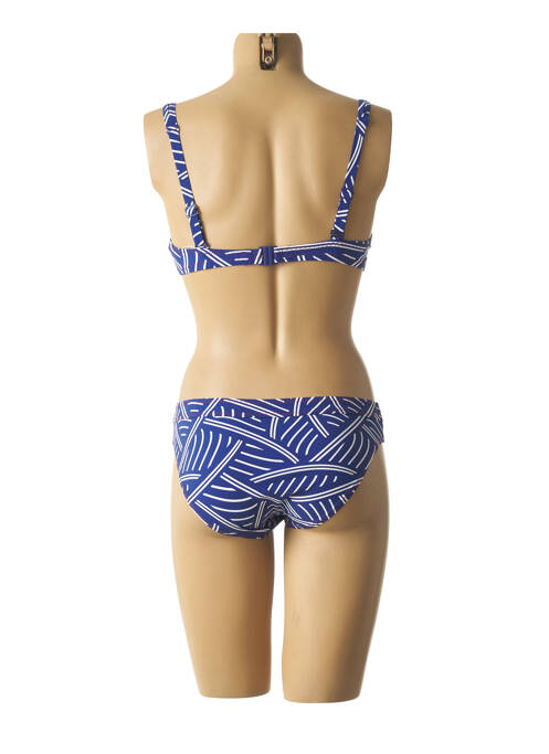 Costum de baie din două piese albastru BELCOR femeie