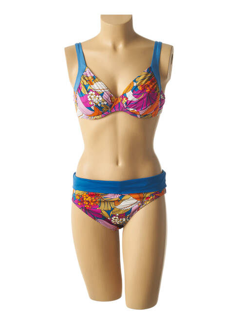 Costum de baie din două piese albastru BELCOR femeie