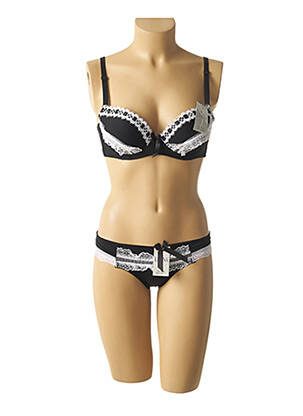 Set lenjerie negru LUNNA femeie