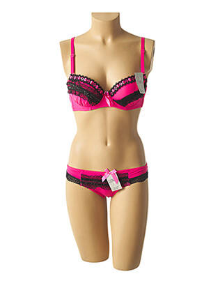 Set lenjerie roz LUNNA femeie