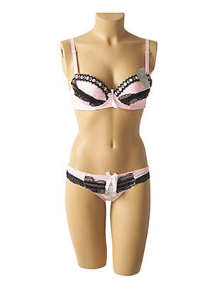 Set lenjerie roz LUNNA femeie