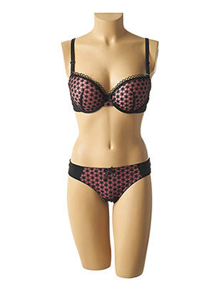 Set lenjerie negru HANA femeie