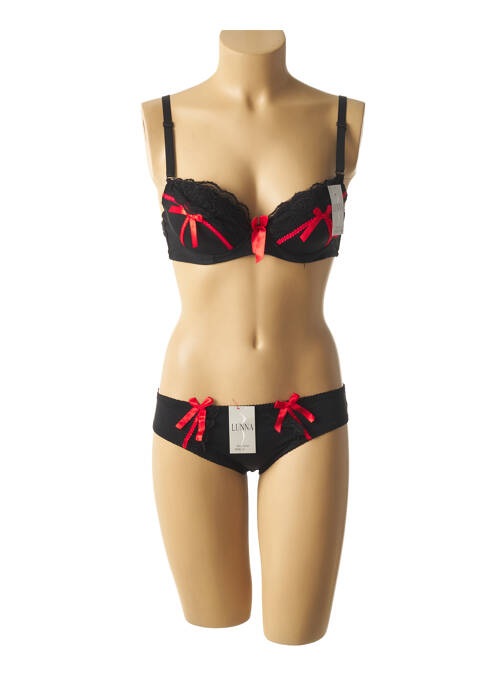 Set lenjerie negru LUNNA femeie