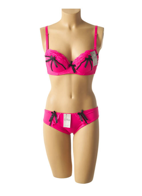 Set lenjerie roz LUNNA femeie