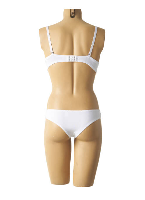 Set lenjerie țesătură metalizată gri LUNNA femme