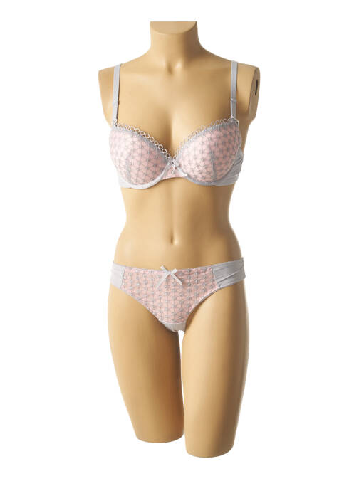 Set lenjerie gri HANA femeie