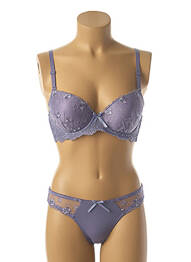 Set lenjerie șnur violet HANA femme