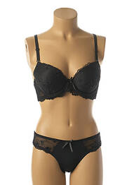 Set lenjerie șnur negru HANA femme