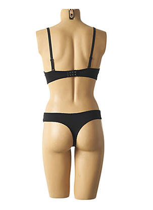 Set lenjerie tanga negru HANA femeie