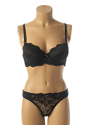 Set lenjerie negru HANA femeie