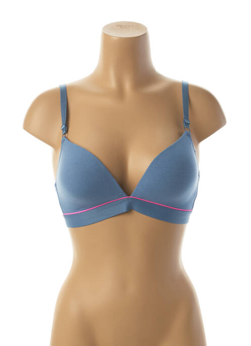 Sutien top sutien modelat top sutien modelat albastru HANA femme