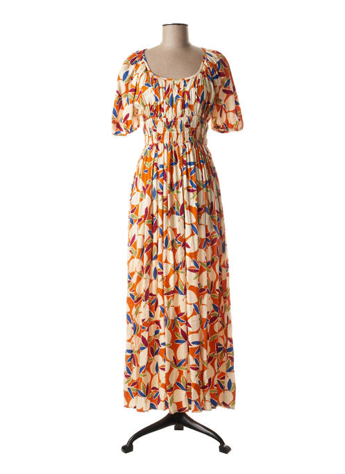 Rochie midi bej COMPAÑIA FANTASTICA femeie